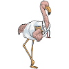 Flamingo Arzt Stethoskop