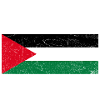 Free Palestine Flagge