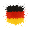 Germany Blobs Flag