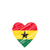 I love Ghana, Ghana flag