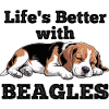 Life's Better With Beagles