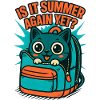 Katze im Rucksack