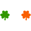 Ireland Flag Shamrock