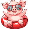 Schwein Comic Cool