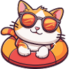Cat Comic Cool