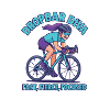 Rennradfahrerin Dropbar Diva