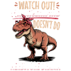 Dinosaur T-Rex Auntiesaurus