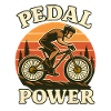 Pedalkraft Fahrrad Radfahrer Retro