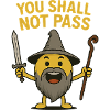 You shall not...witziges Motiv