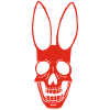 Red Rabbit Skull