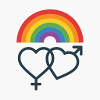 #LGBTQLove #PrideHearts #RegenbogenLiebe #Freigest