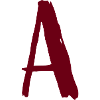 Abstract Art Logo in Red