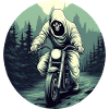 Moto fantôme / Motard Fantômes