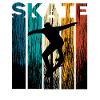 Skateboarder Skating Skateboard