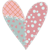 Patchwork Heart No6