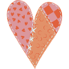 Patchwork Herz Nr. 10