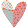 Patchwork Heart No11