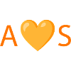 Happy heart packed with love