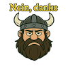 Nein, danke...witziger Wikinger