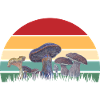 Mycological Sunset Pattern
