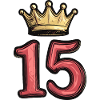 15 Number Crown