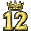 12 Zahl Krone