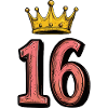 16 Number Crown