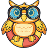 Owl Comic Cool