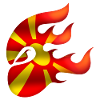 Drapeau de la Macédoine - Macédoine - Ninja