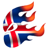 Flag of Iceland - Iceland - Ninja