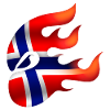 Norwegian Flag - Norway - Ninja