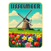 Ijsselmeer Holland Windmill