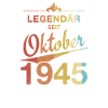 80-vuotissyntymäpäivä Legendaarinen lokakuusta 1945 lähtien Vintage