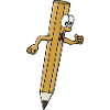Crayon de course