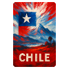 Chile – Painted Flag & Nature
