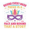 Behind Every Mask Is A Story Circus Performer Gift