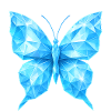 Diamond Butterfly | Geometric elegance
