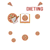 Diæt? Det handler om pizza – sjovt meme