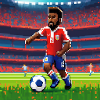 Pixel Player Character on the Pitch