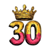 30 Number Crown
