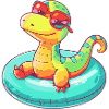 Dinosaur brontosaurus Comic Cool
