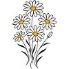 Bouquet of Skinny - Daisy - Buttercup