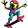 Skater Alien