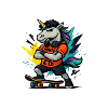 Streetstyle Einhorn