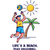 Life's a Beach, Play Volleyball