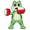Frosch Boxer Boxhandschuhe Boxen