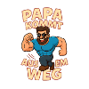 Papa s’écarte du chemin Dessin animé