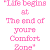 Inspirational Comfort Zone Quote