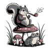 SQUIRRELS AND FROGS