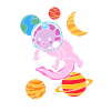 Astronaute axolotl